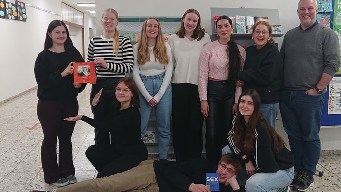 Mitglieder des P-Seminars Biologie im Schuljahr 2023/24