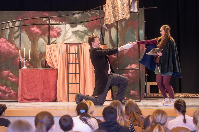 Aufnahme aus der englischen Theateraufführung