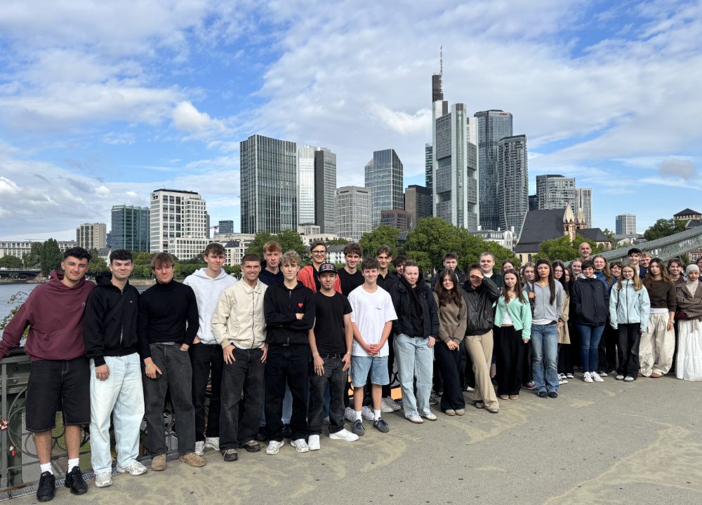 Zwischen Börsenparkett und (Geld-)Geschichte: Die Q12 unterwegs in Frankfurt am Main