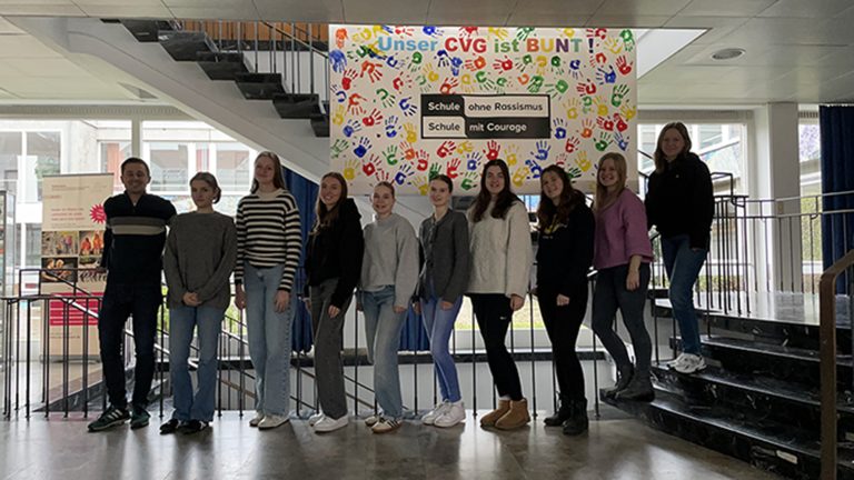 Schülerinnen und Schüler des P-Seminars