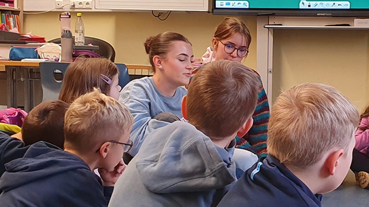 Vorlesetag 2024 an der Pestalozzi-Grundschule