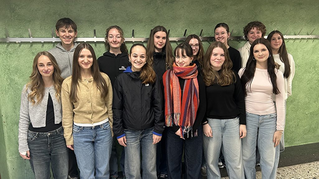 Schülergruppe des P-Seminars Deutsch