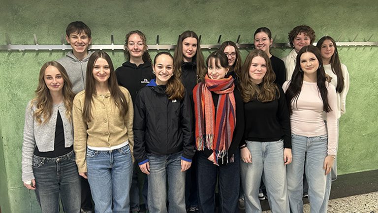Schülergruppe des P-Seminars Deutsch