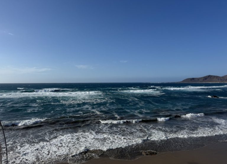 Blick aufs Meer auf Gran Canaria