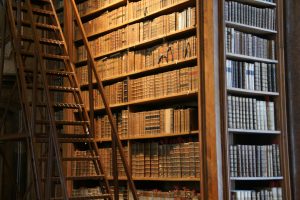 Bibliothek in England