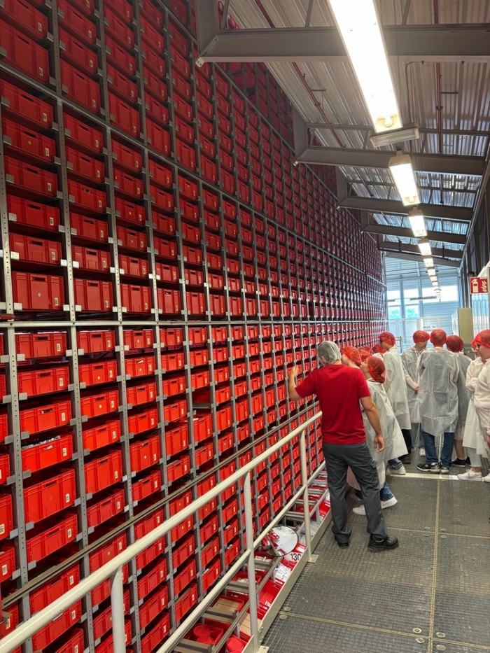 Betriebsbesichtigung bei der Firma RAPS