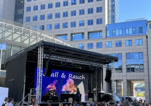 Außenansicht des Veranstaltungsgebäudes in Jena