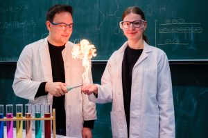 Experiment brennende Hände