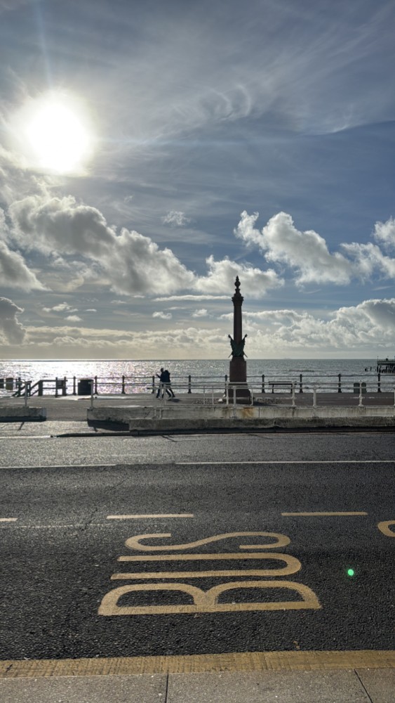 Blick aufs Meer - Hasting