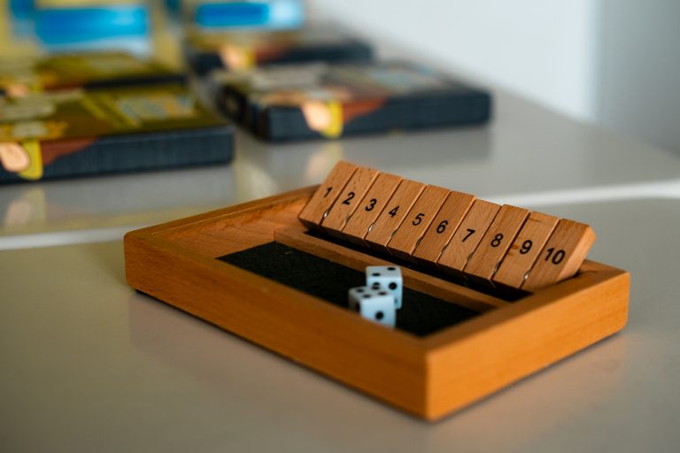 Spiel "Shut the box"