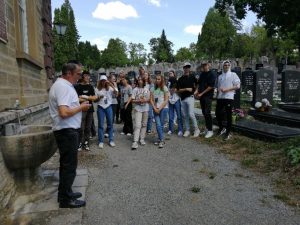 Gruppenbild der Exkursion Judentum