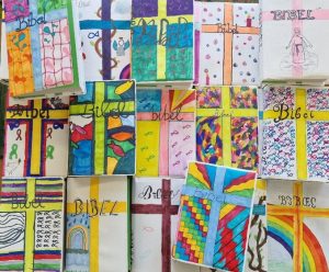 selbstgestalteter Bibeleinband