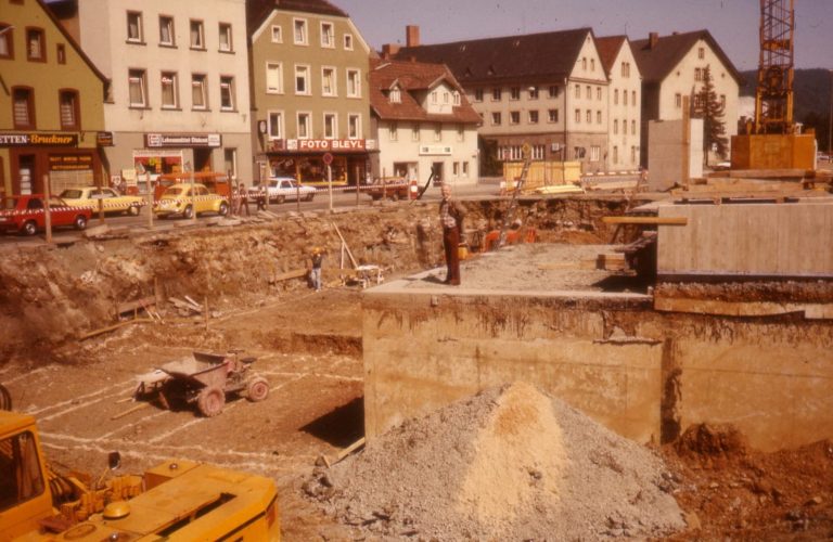 EKU-Platz - Foto vom Abriss