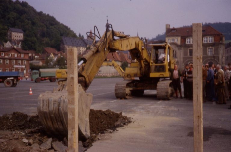 EKU-Platz - Foto vom Abriss