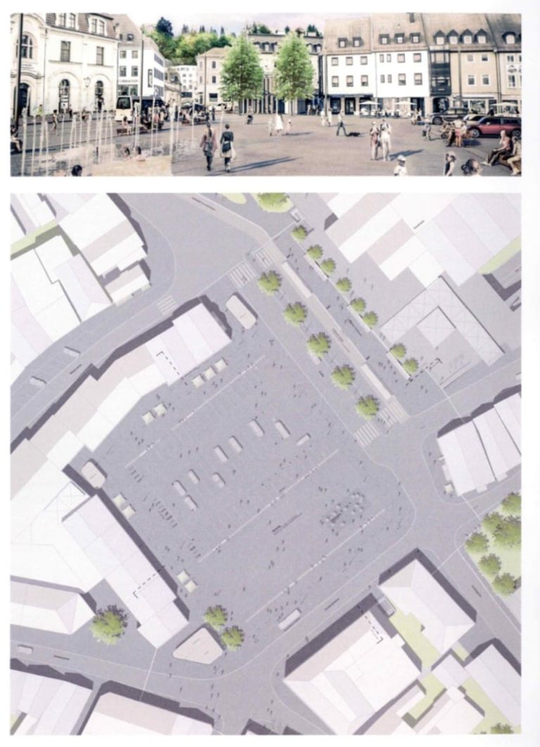 Entwurf EKU-Platz von Silandis Ulm