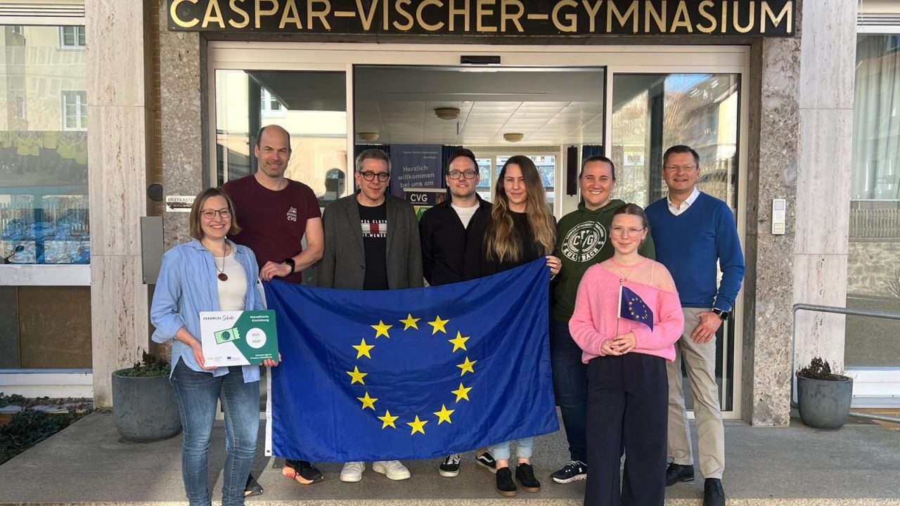 Europa rückt näher: Das CVG ist jetzt offizielle Erasmus+ Schule!
