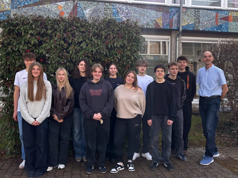 Gruppenfoto des P-Seminars Geographie im Schuljahr 2025/26