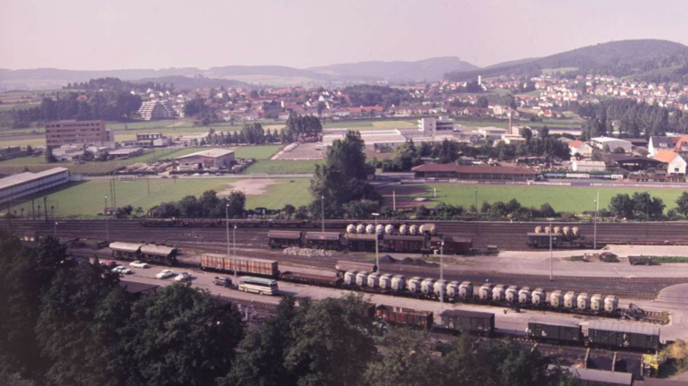 Luftaufnahme Güterbahnhof