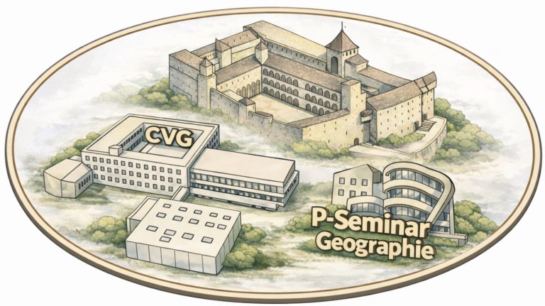 Logo P-Seminar Geographie 2025/26
