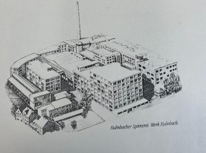 Zeichnung der Kulmbacher Spinnerei