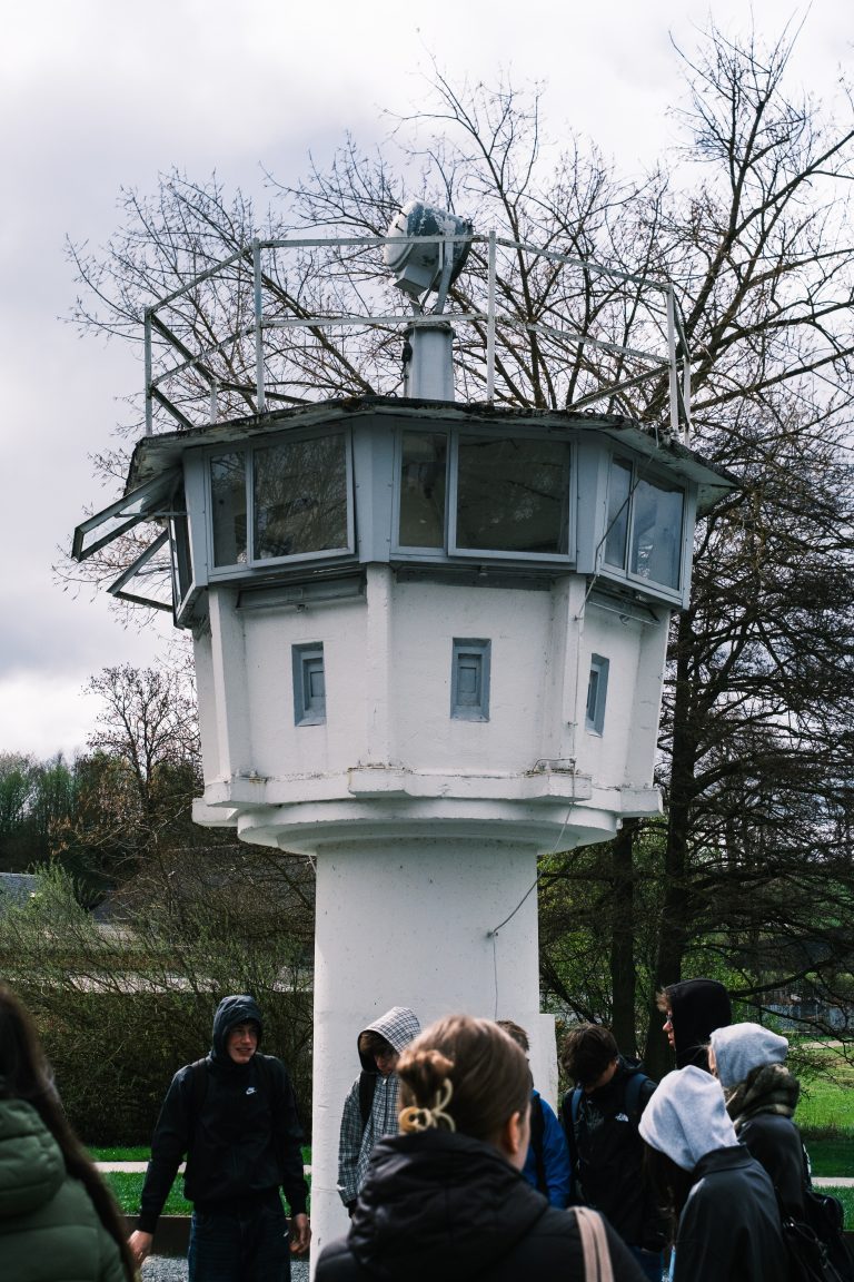 Alter Wachturm der Grenzanlage