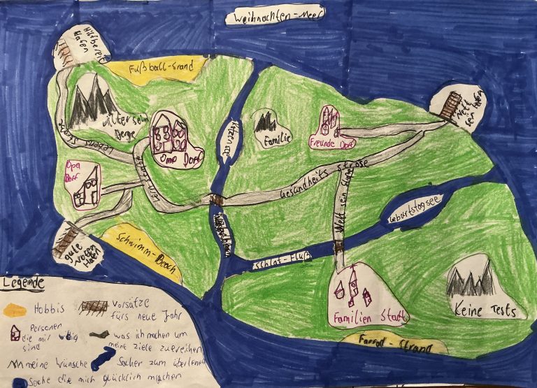 Ethikprojekt im Schuljahr 2025/26 Landkarte meiner Bedürfnisse
