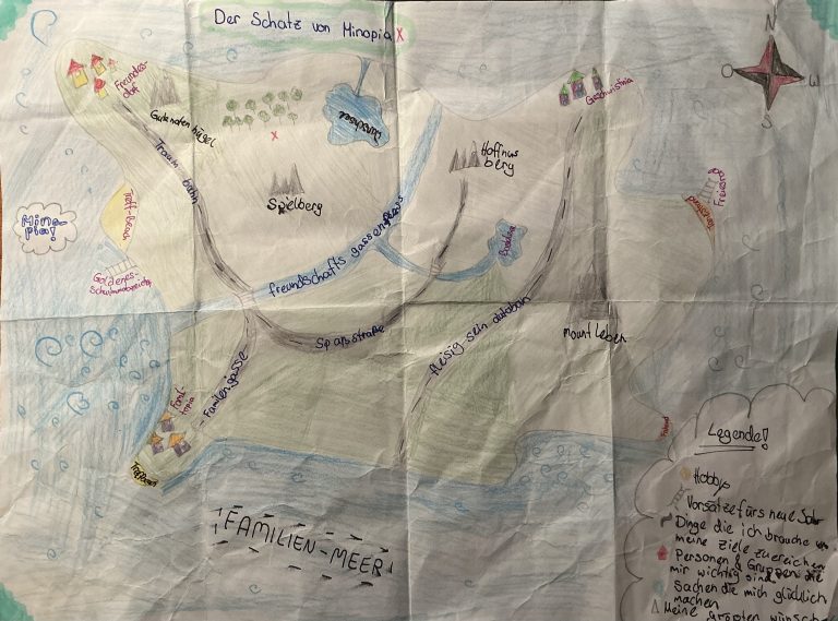 Ethikprojekt im Schuljahr 2025/26 Landkarte meiner Bedürfnisse