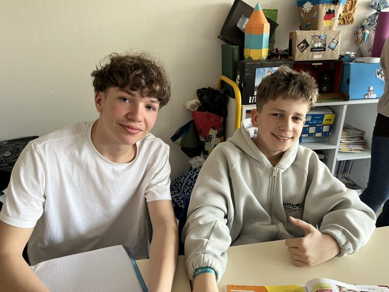 Schüler im Klassenzimmer