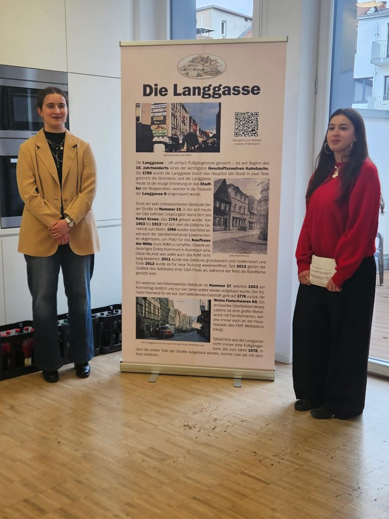 P-Seminar Geographie Ausstellungseröffnung